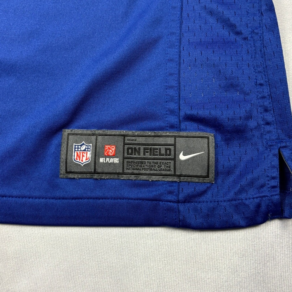 Nike New York Giants Daniel Jones 8 NFL Jersey Blue Mens Small 472953-495 - Picture 3 of 8